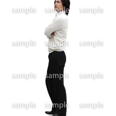 人物切抜き素材　ベーシックファッション編　P_328
