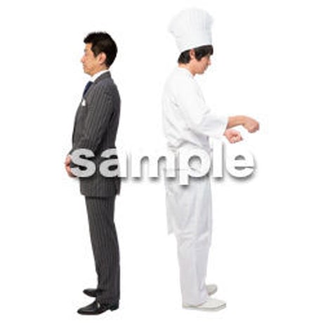 Cutout People　ハイクラス　スタッフ　HH_408