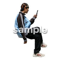 人物切抜き素材　こどもファミリー編　B_443