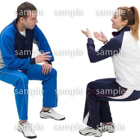 Cutout People　スポーツ　CC_307
