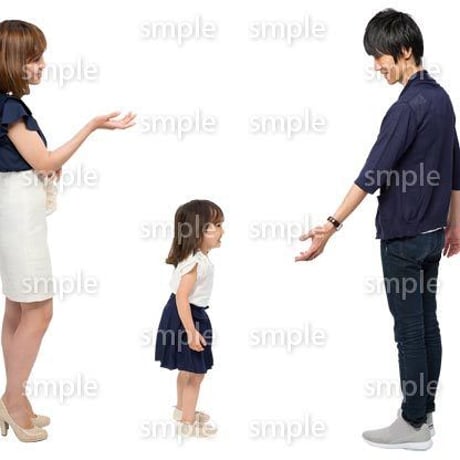 Cutout People　ファミリー　GG_098
