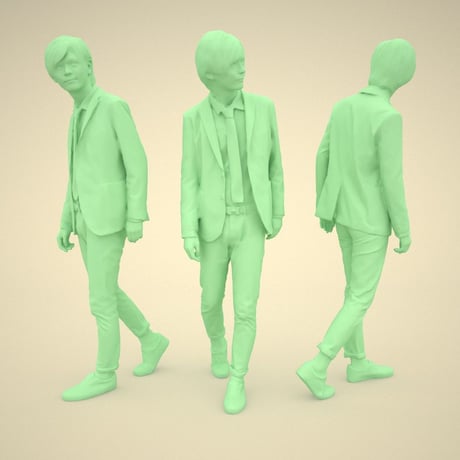 3D人物素材 [Posed]  083_Ren