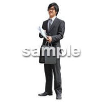 人物切抜き素材　ベーシックファッション編　P_456