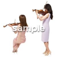 Cutout People　ハイクラス　音楽演奏　HH_420