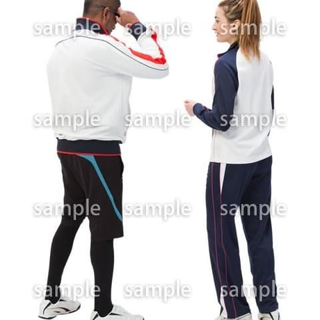 Cutout People　スポーツ　CC_069