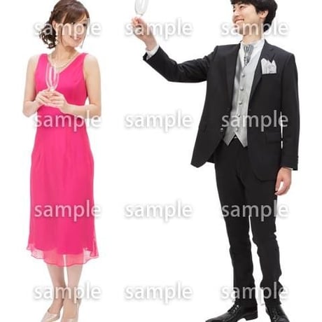 Cutout People　パーティー　DD_087