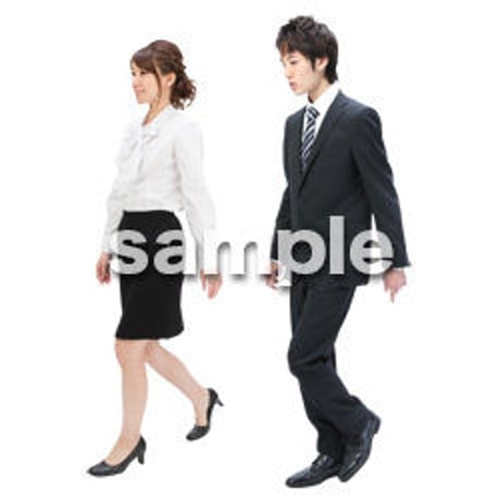 Cutout People　ビジネス-日本人　EE_012