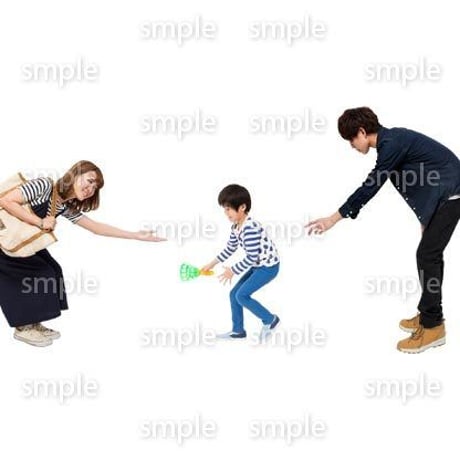 Cutout People　ファミリー　GG_183
