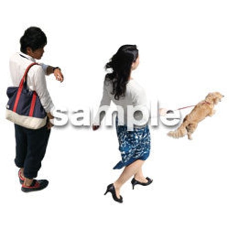 Cutout People　鳥瞰　人物　FF_169