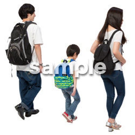 Cutout People　ファミリー　GG_109