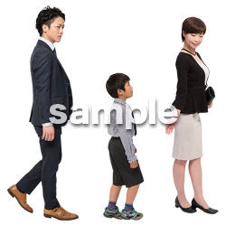 Cutout People　ファミリー　GG_003