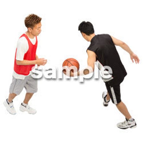 Cutout People　スポーツ 鳥瞰　CC_385