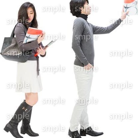 Cutout People　ショッピング　JJ_187