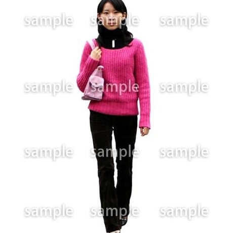 人物切抜き素材　男性女性編　A_254
