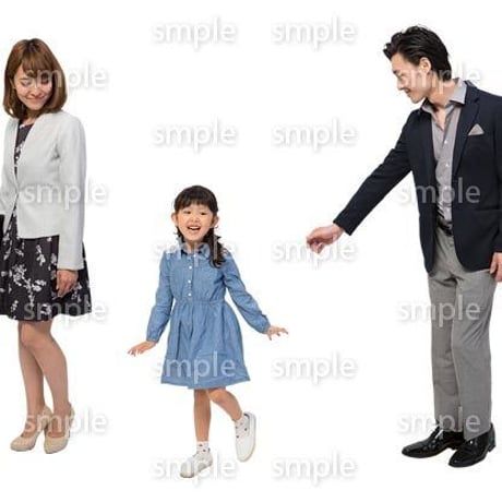Cutout People　ファミリー　GG_022