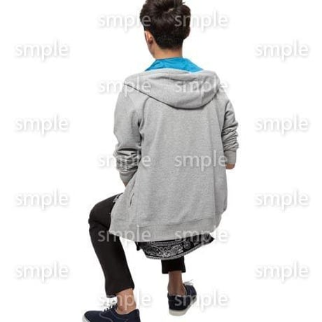 Cutout People　座る　男性　LL_410