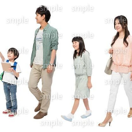 Cutout People　4人ファミリー　GG_272