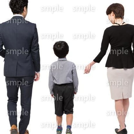 Cutout People　ファミリー　GG_005