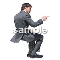 Cutout People　ビジネス　AA_439