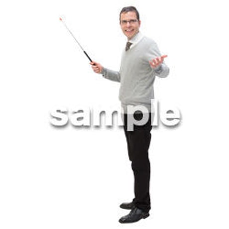 Cutout People　ビジネス　AA_137