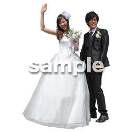 Cutout People　ウェディング　DD_034
