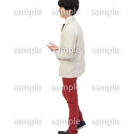 Cutout People　日本人カジュアル　BB_183