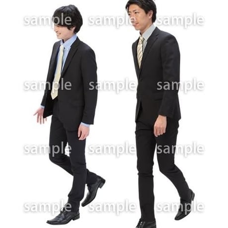 Cutout People　ビジネス-日本人　EE_002