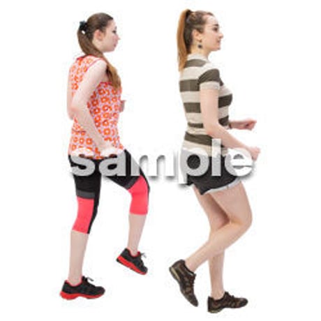 Cutout People　スポーツ　CC_034
