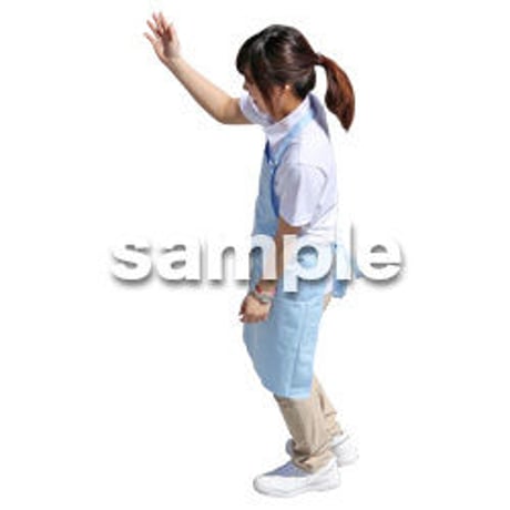 人物切抜き素材　シニア介護編　S_450