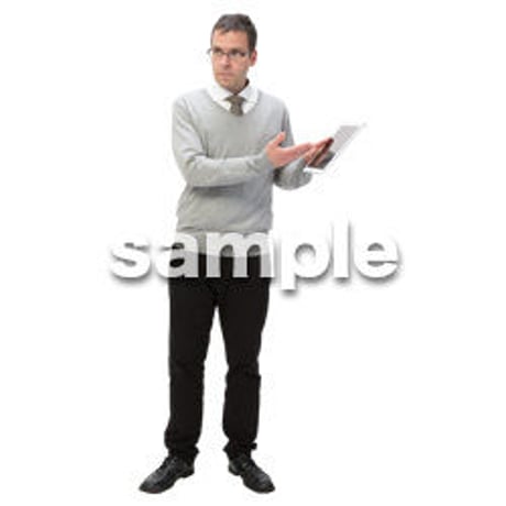 Cutout People　ビジネス　AA_141