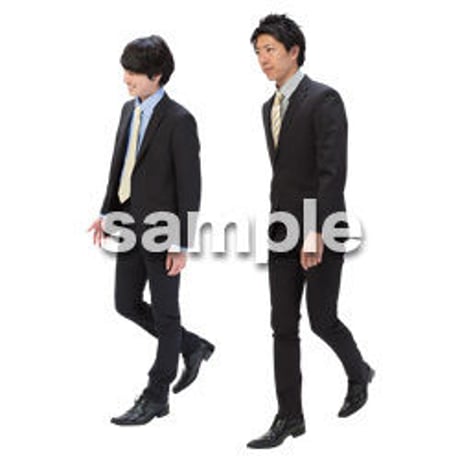 Cutout People　ビジネス-日本人　EE_002