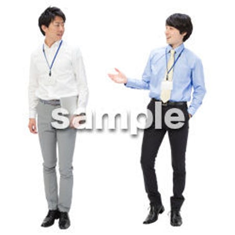 Cutout People　ビジネス-日本人　EE_031