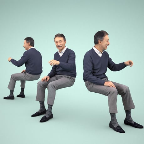 3D人物素材  [Posed]  047_Ken