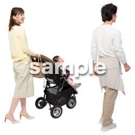 Cutout People　ファミリー　GG_129