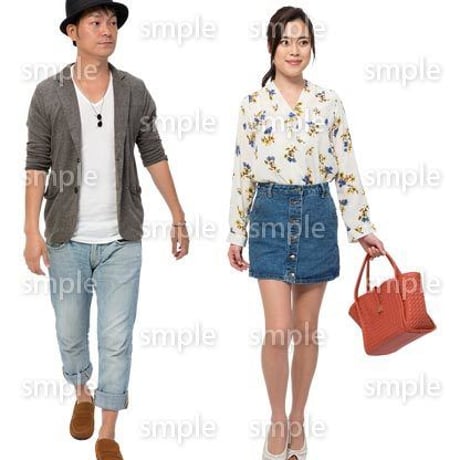 Cutout People　ショッピング　JJ_066