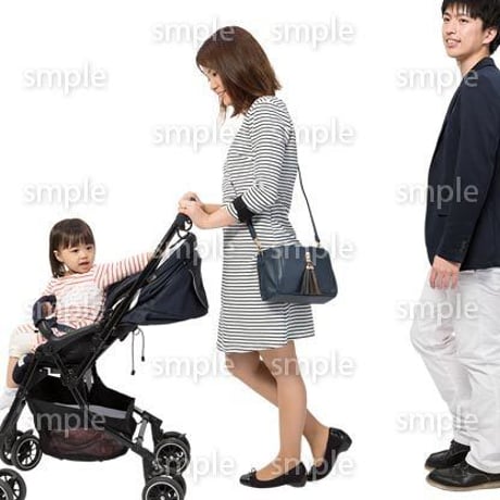 Cutout People　ファミリー　GG_133