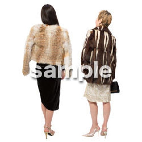 Cutout People　ハイクラス　女性　HH_260