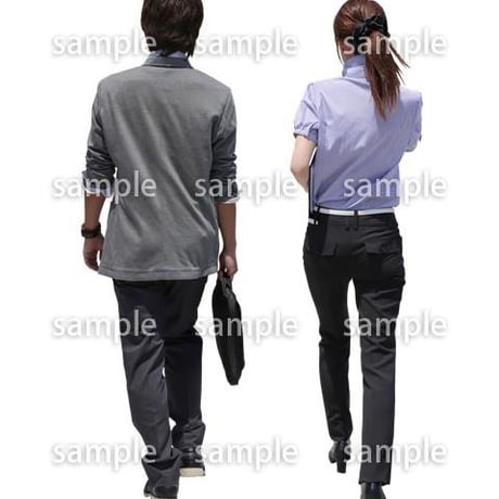 Cutout People　ビジネス-日本人　EE_195
