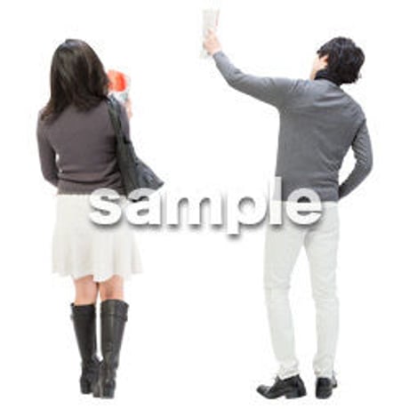 Cutout People　ショッピング　JJ_190