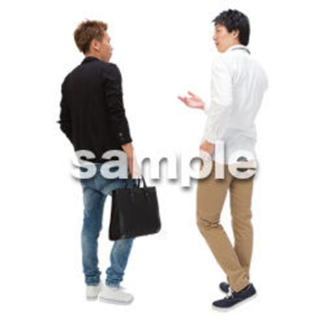 Cutout People　ビジネス-日本人　EE_169