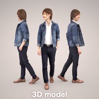 3D人物素材 [Posed]   087_Ren