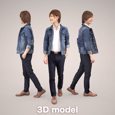 3D人物素材 [Posed]   087_Ren