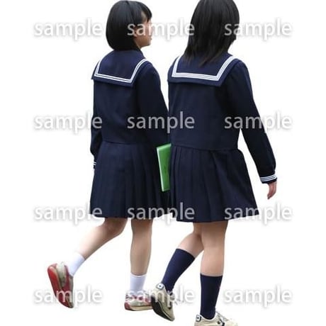 人物切抜き素材　こどもファミリー編　B_375