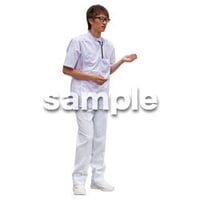 人物切抜き素材　シニア介護編　S_326