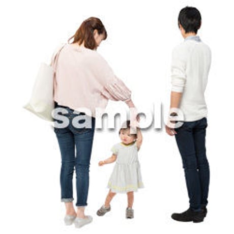 Cutout People　ファミリー　GG_114