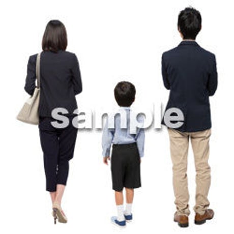 Cutout People　ファミリー　GG_040