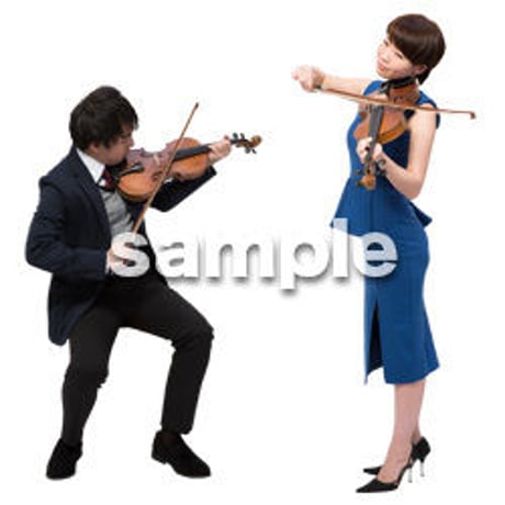 Cutout People　ハイクラス　音楽演奏　HH_424