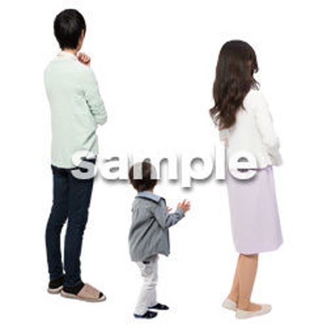 Cutout People　ファミリー　II_184