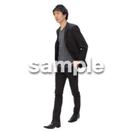 Cutout People　ビジネス-日本人　EE_312