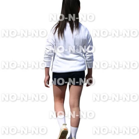 人物切抜きセット☆体操服の小学生　1_set026